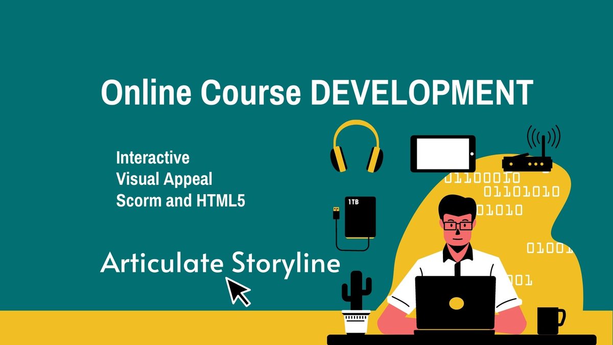 TechDocSolution's tweet image. Seeking an Articulate Storyline expert to develop your next online course? You've found the right person! I'll combine innovative design and interactive elements to create a course that both educates and entertains. Let's get started! #AcademicChatter #CourseDevelopment