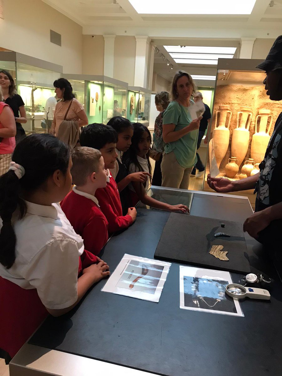 Lots for Year 4 to explore at The British museum <a href="/kestrelmead/">Kestrel Mead Primary Academy</a> #kestrelhistory