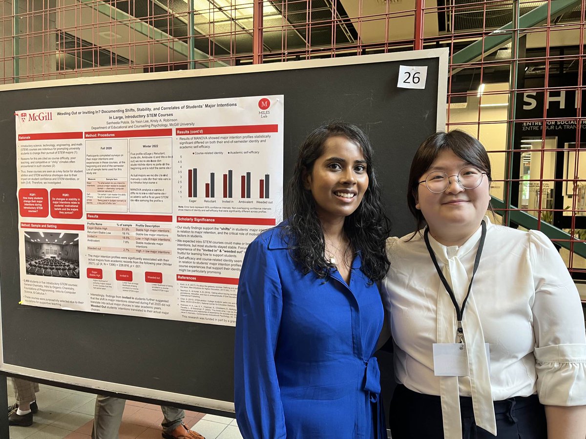 MILESLab's tweet photo. #tbt to last week's fun at @SALTISE and @ISLS2023. Great work, @sanheetashankar, @learning100525, &amp; @QiyuanZheng2! And many thanks to those who stopped by and engaged in thought-provoking conversations! https://t.co/uZz6HcT4gZ