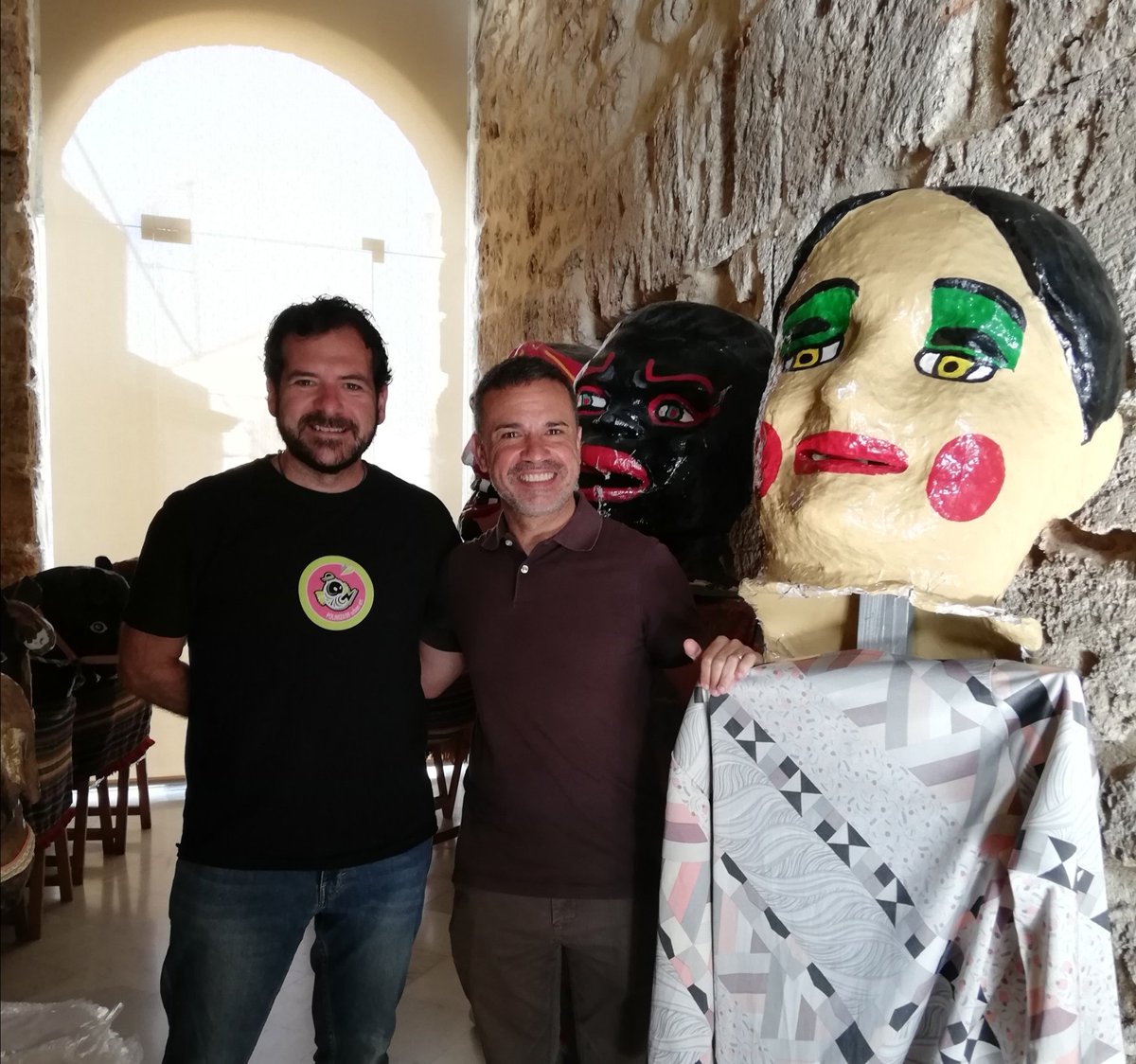 Els nanos d'Albaida ja van camí de l’Institut Universitari de Restauració del Patrimoni (IRP) de la Universitat Politècnica de València per a la seua restauració. 
#albaidabonita  
<a href="/AjAlbaida/">Ajuntament d'Albaida</a>