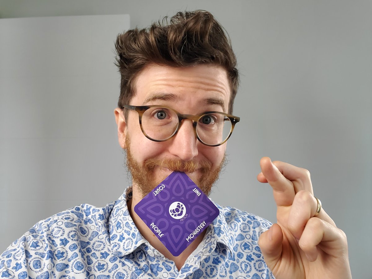 HERE WE GO! 🤞🤞🤞 Today's BackerKit crowdfunding launch is something new and terrifying and exhilarating for me in so many ways.

We're live at storyenginedeck.com/lore!

It's a first project in so many ways... 🧵