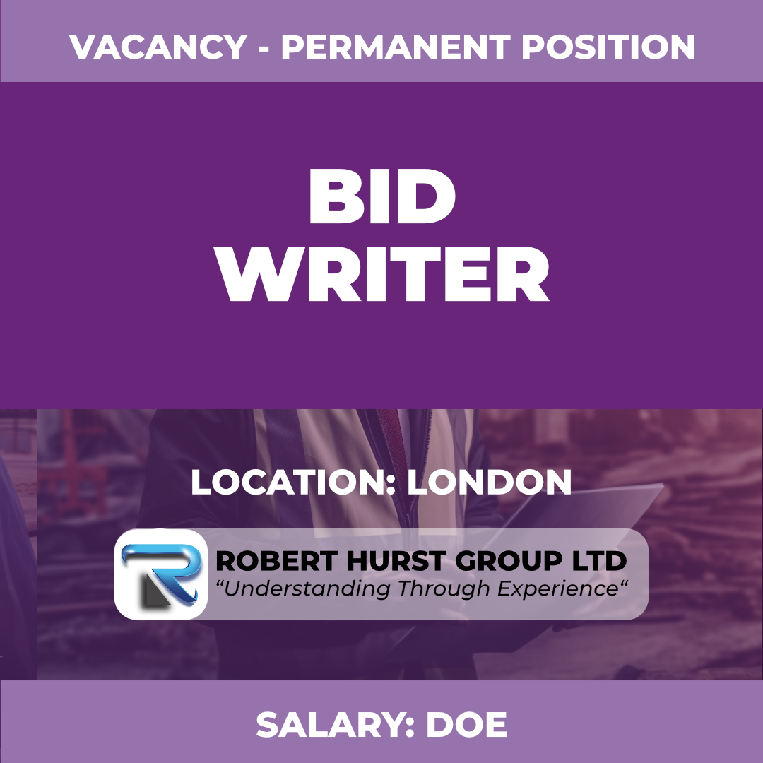 Bid Writer - Due to exponential growth, our client has a rewarding performance-focused career opportunity for a Bid Writer to join their Business Development team - Find out more here: roberthurstgroup.co.uk/wp-admin/post.… - #BidWriter #London #jobs #jobvacancy