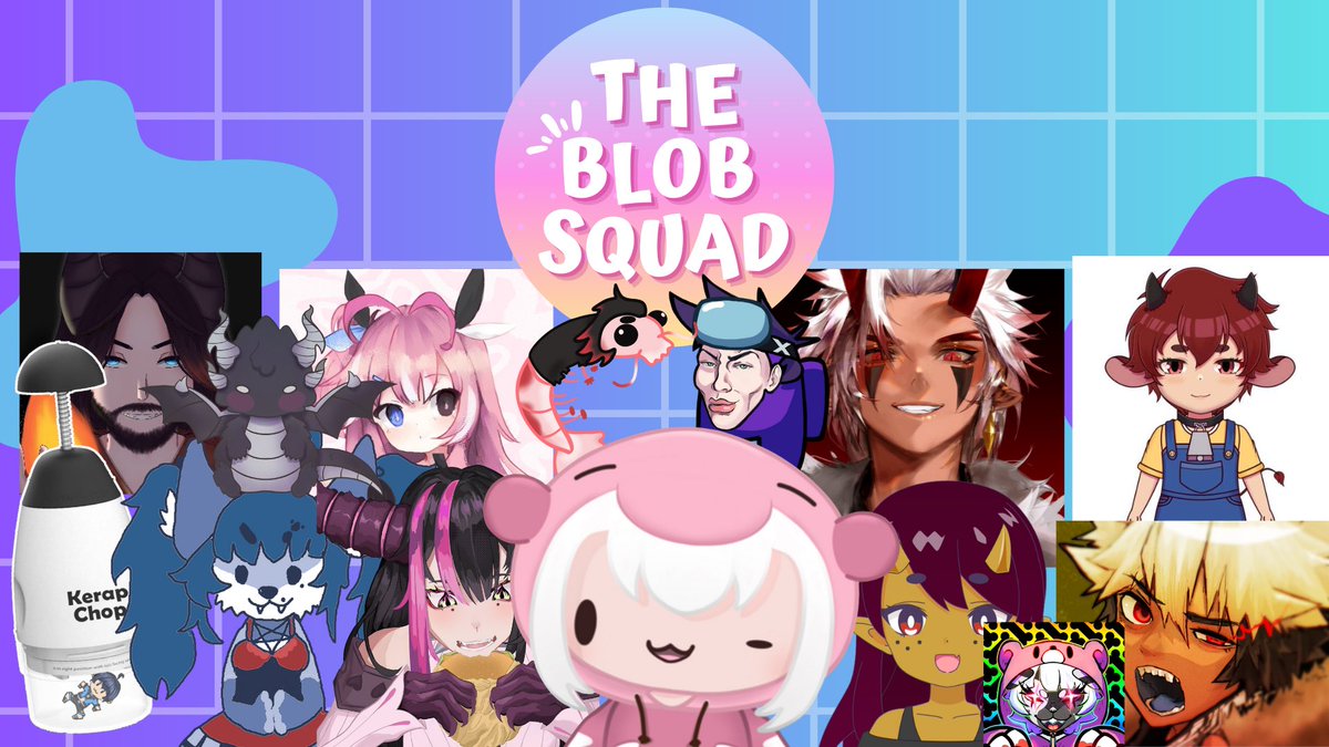 THE BLOB SQUAD: 
Everyone apart of my team! 🌴

Some are campaigning along side me and some are helping me through collabing 💕