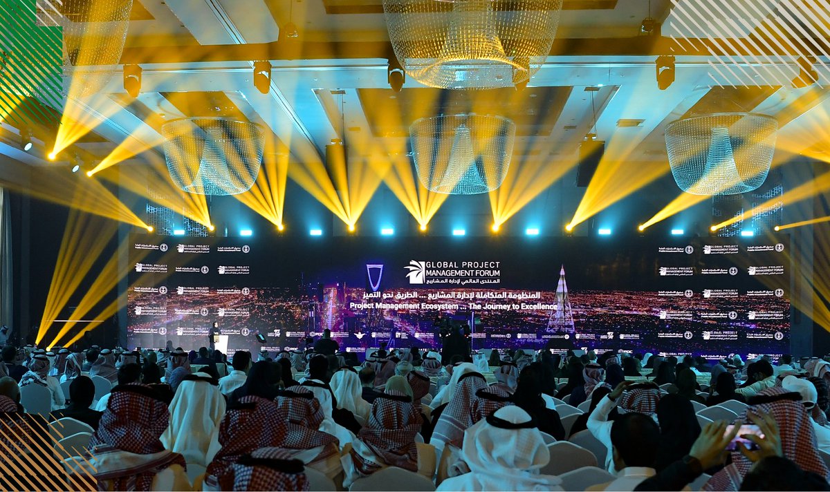 PIF_en's tweet photo. Highlights from the second edition of @GPMForum, which focused on the latest developments in the project management ecosystem. #GlobalProjectManagementForum https://t.co/u3MTiSXixP
