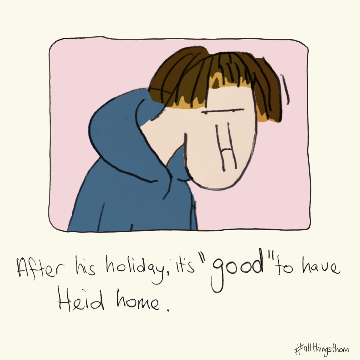 Thomothomthom's tweet photo. 19th June...
#allthingsthom #thethomdiaries #comic #comicdiary #holidayseason #backtolife #illustration #ComicArt #comicartist #cartoons #CartoonArt https://t.co/BhGRJC68zU