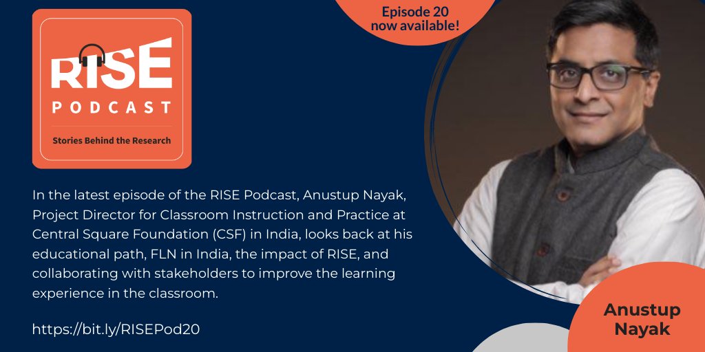 Research on Improving Systems of Education (RISE) tweet media