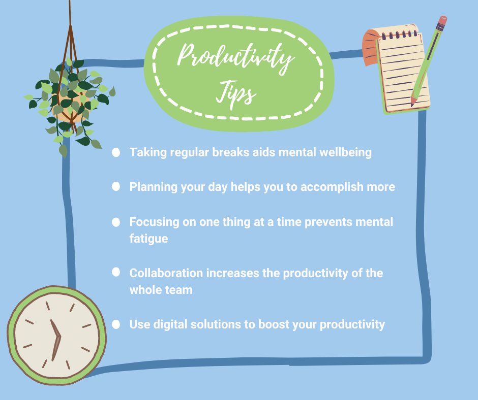 ParadiseComp's tweet image. Happy World Productivity Day! 

To celebrate, we&apos;re sharing our top 5 tips for improving productivity in the workplace. 

Click here to read the full article: bit.ly/44b75SH 

#worldproductivityday #wellness #ITsolutionsprovider