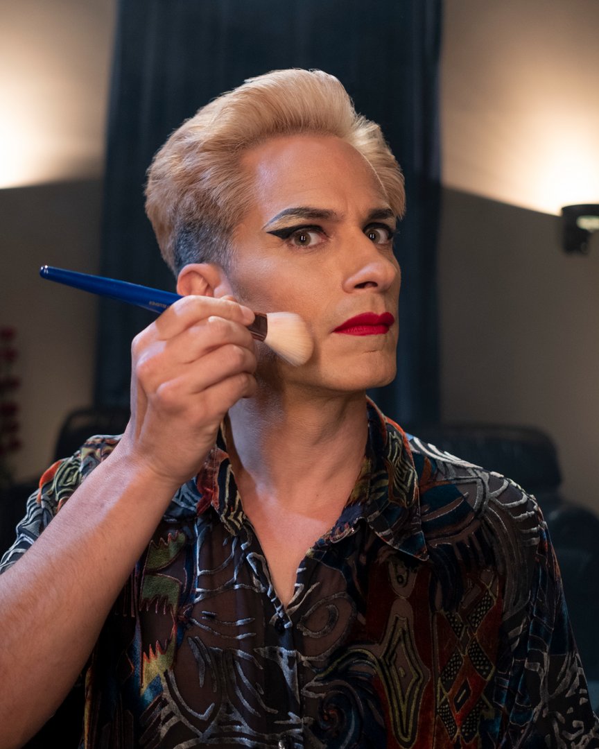 PrimeVideoCA's tweet photo. Go behind the mask with Gael García Bernal as he plays the real-life Liberace of Lucha Libre in the inspirational film #Cassandro – streaming globally on Prime Video September 22. #NotJustForShow https://t.co/hJcGptMpwh