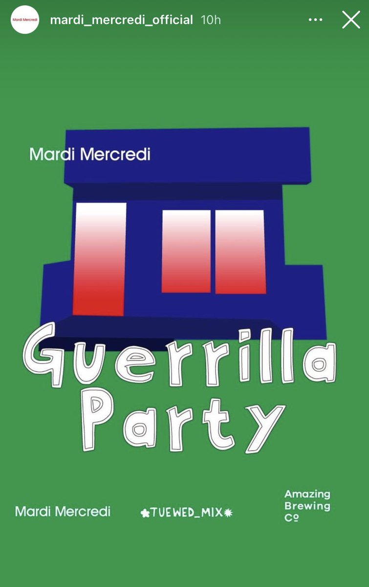 Mardi Mercredi will open a Guerilla Store. Will #KimGoEun show up?