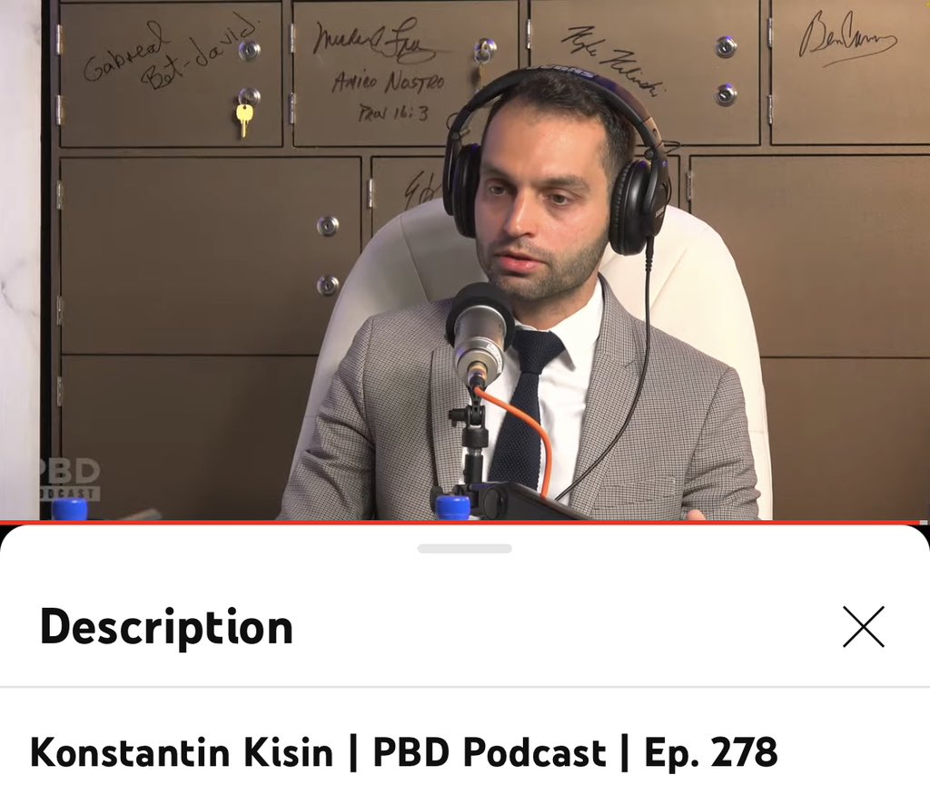 Konstantin Kisin on Twitter: "RT @PBDsPodcast: We’re live with ...