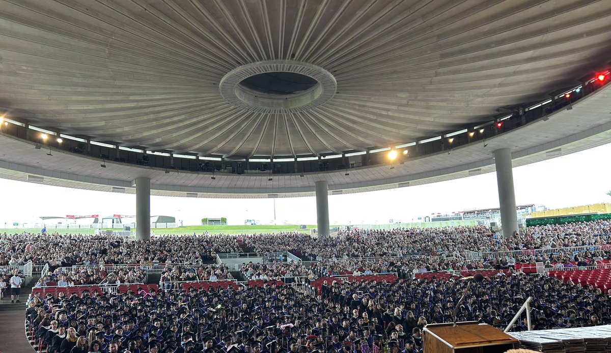 My view this morning.  Congratulations to OBHS Class of 2023!