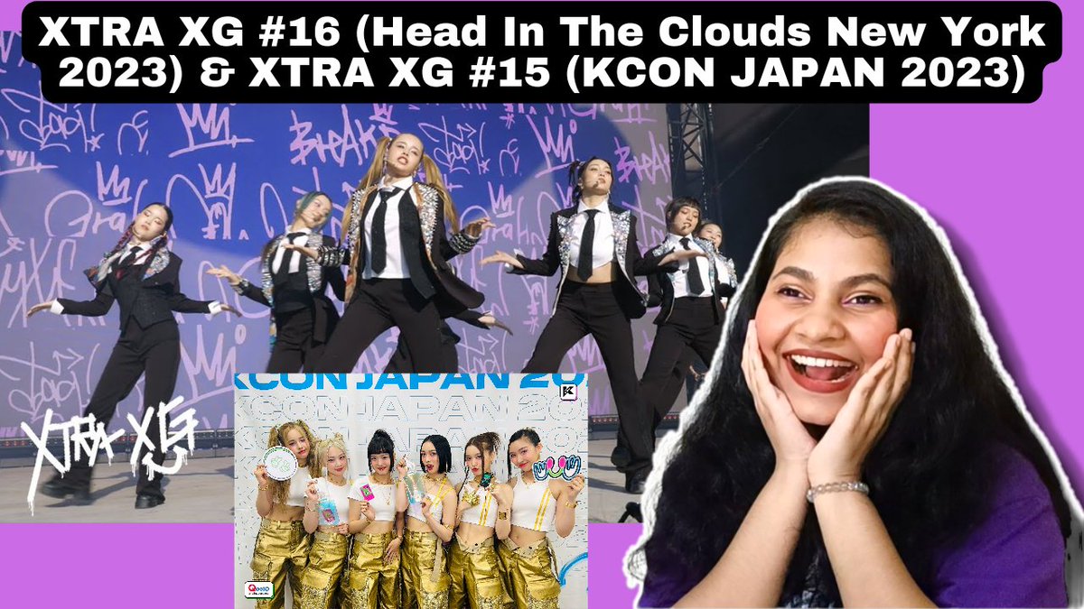 ManyySarangh's tweet photo. watching behind the scenes of HITC and japan KCON I am feeling emotional @XGOfficial_
New Reaction/Review Video on
XTRA XG #16 (Head In The Clouds New York 2023) &amp; XTRA XG #15 (KCON JAPAN 2023)
Link: https://t.co/R01WIZclHG
#XTRAXG #HITCNY #XGALX #XGTAPE #XGLABSTUDIO #XTRAXTRA https://t.co/2wlBM1MRCh