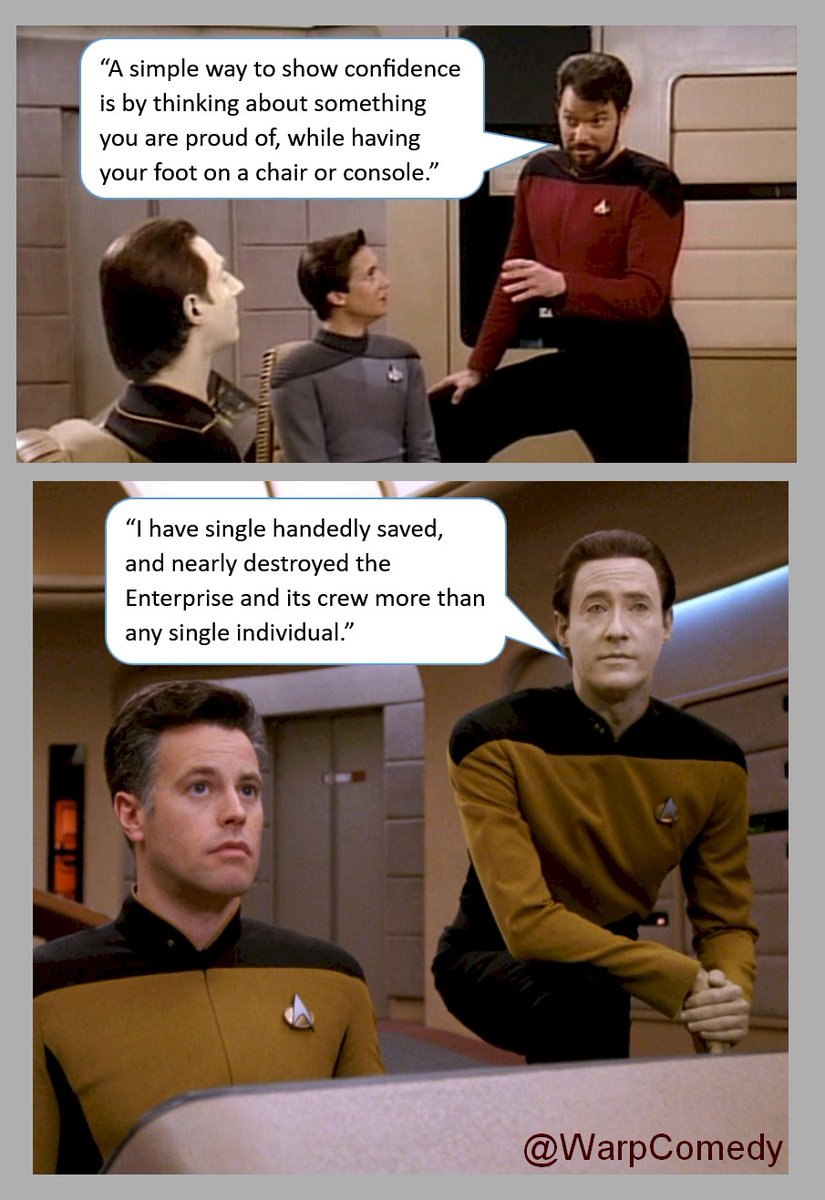 WarpComedy's tweet photo. #StarTrekMemes #StarTrekTNG https://t.co/Bky7U4kYx0
