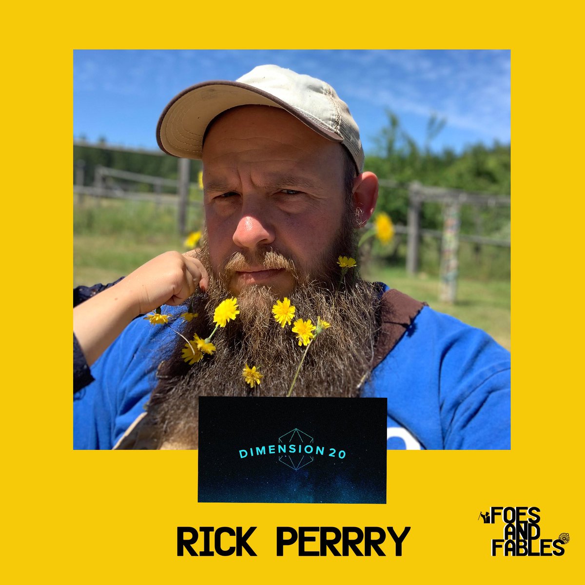 OUR INTERVIEW WITH THE INCREDIBLE @RichardHPerry of @dimension20show IS UP IN OUR FEED! link in bio :) thank you Rick for the fun chat!!! #dimension20 #rickperry #dndpodcast #dnd #dungeonsanddragons #actualplayshow