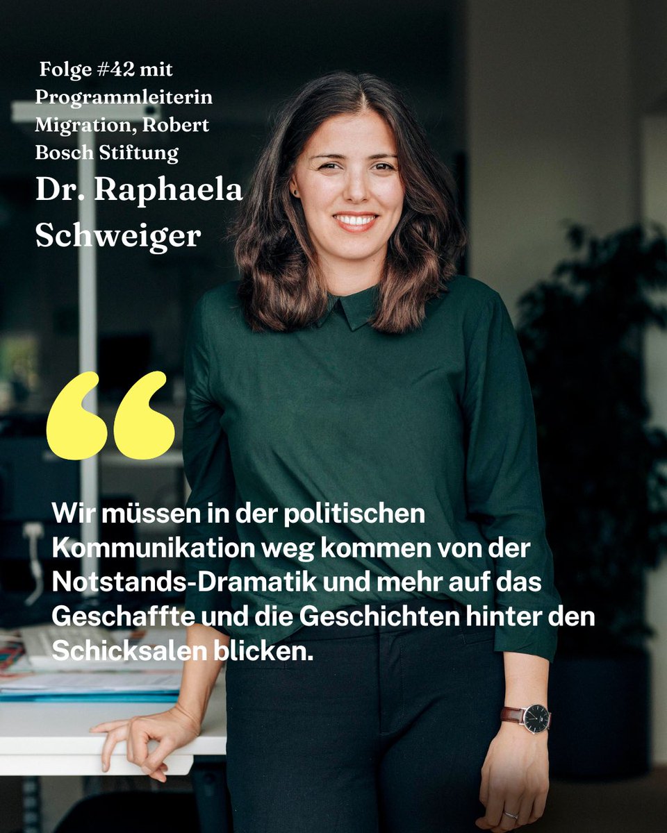 Heute ist #Weltfluechtlingstag -dazu ein informatives 💡#ichbinsofrei Interview mit der #migrations-#forscherin <a href="/R__Schweiger/">Raphaela Schweiger</a> @BoschStiftung Wir sprechen u.a. über #digitale Rechte von #Flüchtlingen #Klimawandel &amp; #Migration Tune in- überall wo es Podcasts gibt 🎧