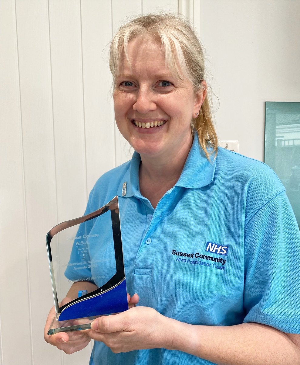 AtlantisHorsham's tweet photo. So proud of our club star 🌟 Karen Sparling being recognised in the Sussex County @sussexswimming Volunteering and Achievements Awards, very deservingly awarded Volunteer of the Year 2023! 👏👏👏 
Thank you so much for everything you do for the Club and Sussex swimming 💛🖤 https://t.co/d1YspU7NQM