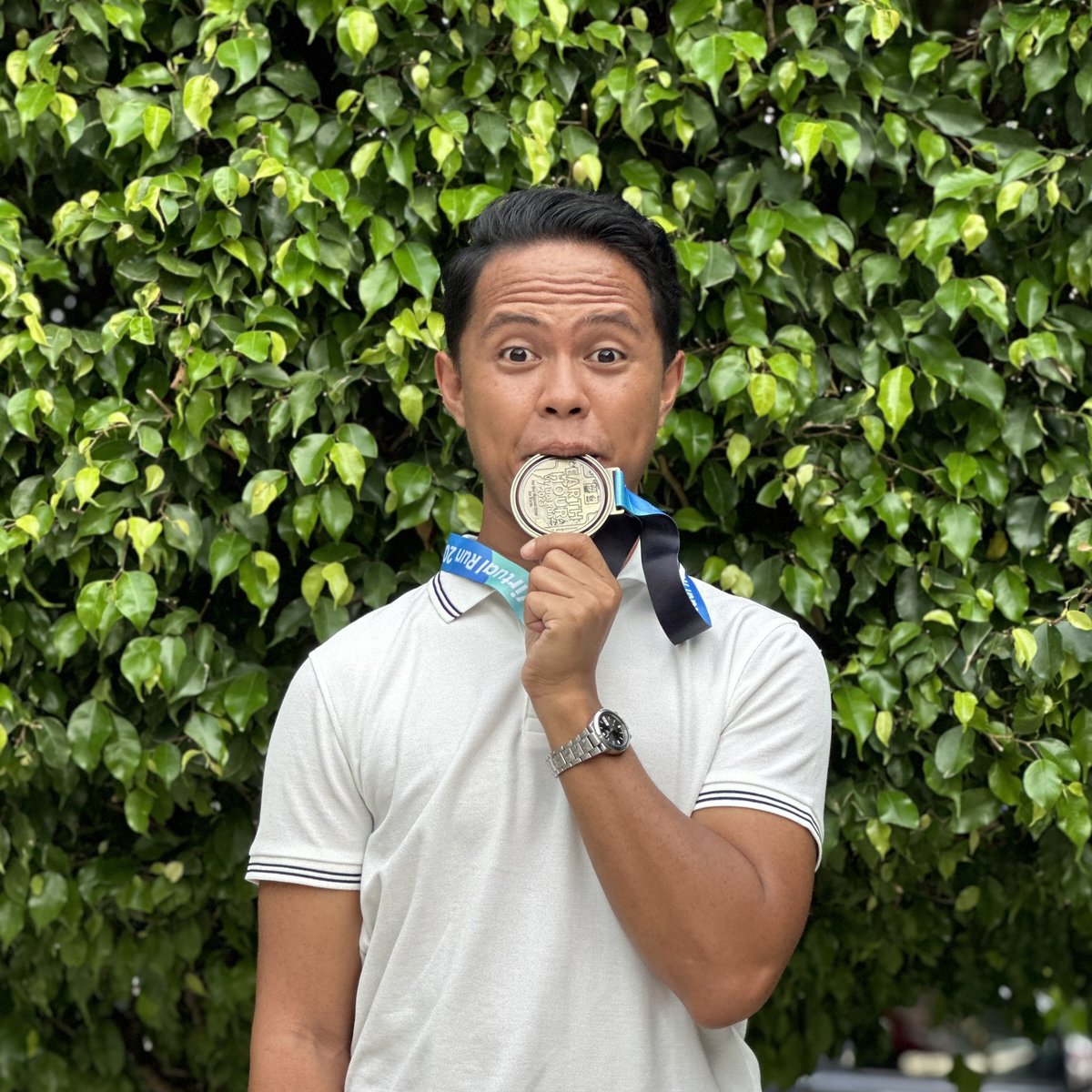 mcmarinay's tweet photo. 20. i got another medal, ma!
- from my 60k Earth Hour Virtual Run last April 2023 @earthhour #pfatleta ๐๐๐ฝโโ๏ธ https://t.co/1dR014tukU