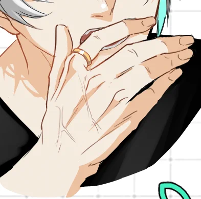 my hc is that Haitham's hand is bigger and rougher than Kaveh's since he is the one who actually holding the weapon during a fight Thou Kaveh does indeed also carry building material but then- wifey as he is, he will always keep his hand all beauty with 10 steps skincare 