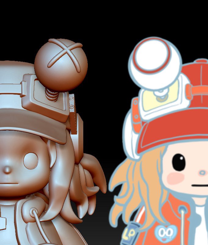 First try on LP art toy✨
Who wants one🤔