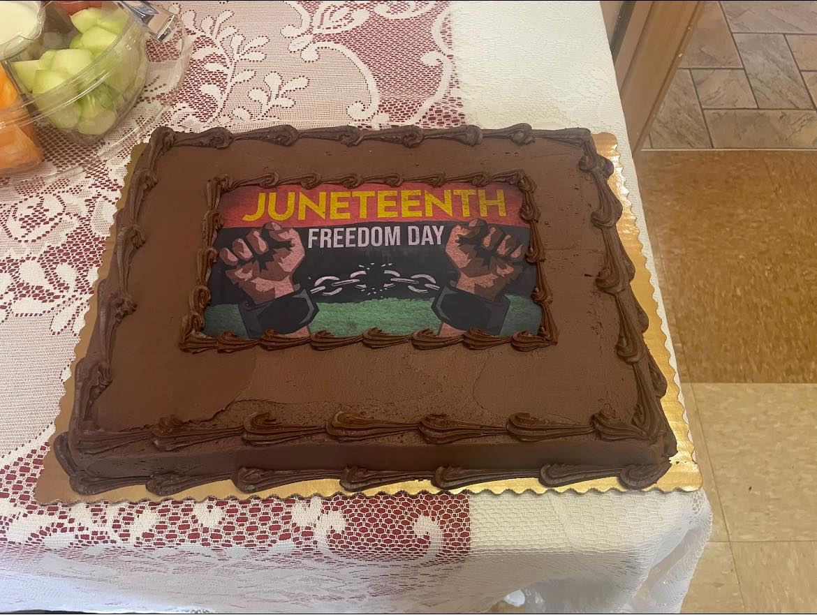 Diobeth's tweet photo. Busy weekend in #DioBeth! Juneteenth celebration at Trinity Church (Easton) and Bishop Kevin visiting Church of the Mediator (Allentown) with the Latinx community. https://t.co/vqQomjA3XT