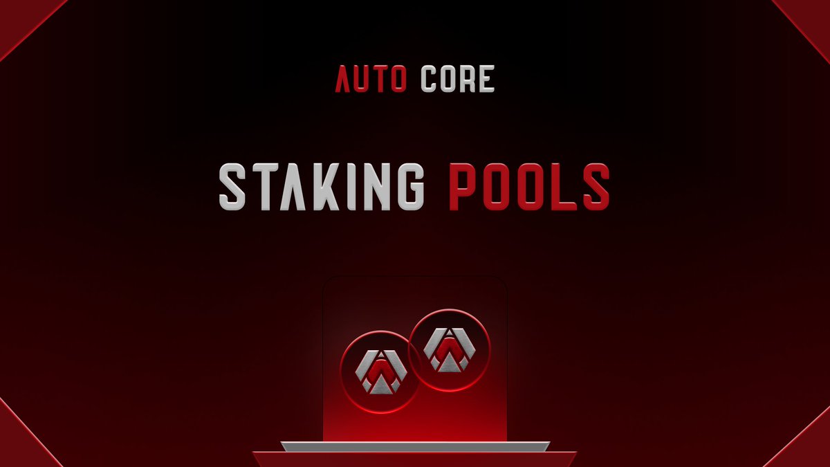 Dive into Auto Core Staking Pools! 💦

Stake $BCORE and earn $ACORE or $WCORE tokens.

Choose flexible staking for freedom to stake/unstake anytime, any amount. 🏊‍♂️

Join Auto Core and maximize your staking rewards! 💰
autocore.finance/#/core/pools

#AutoCore #Pools