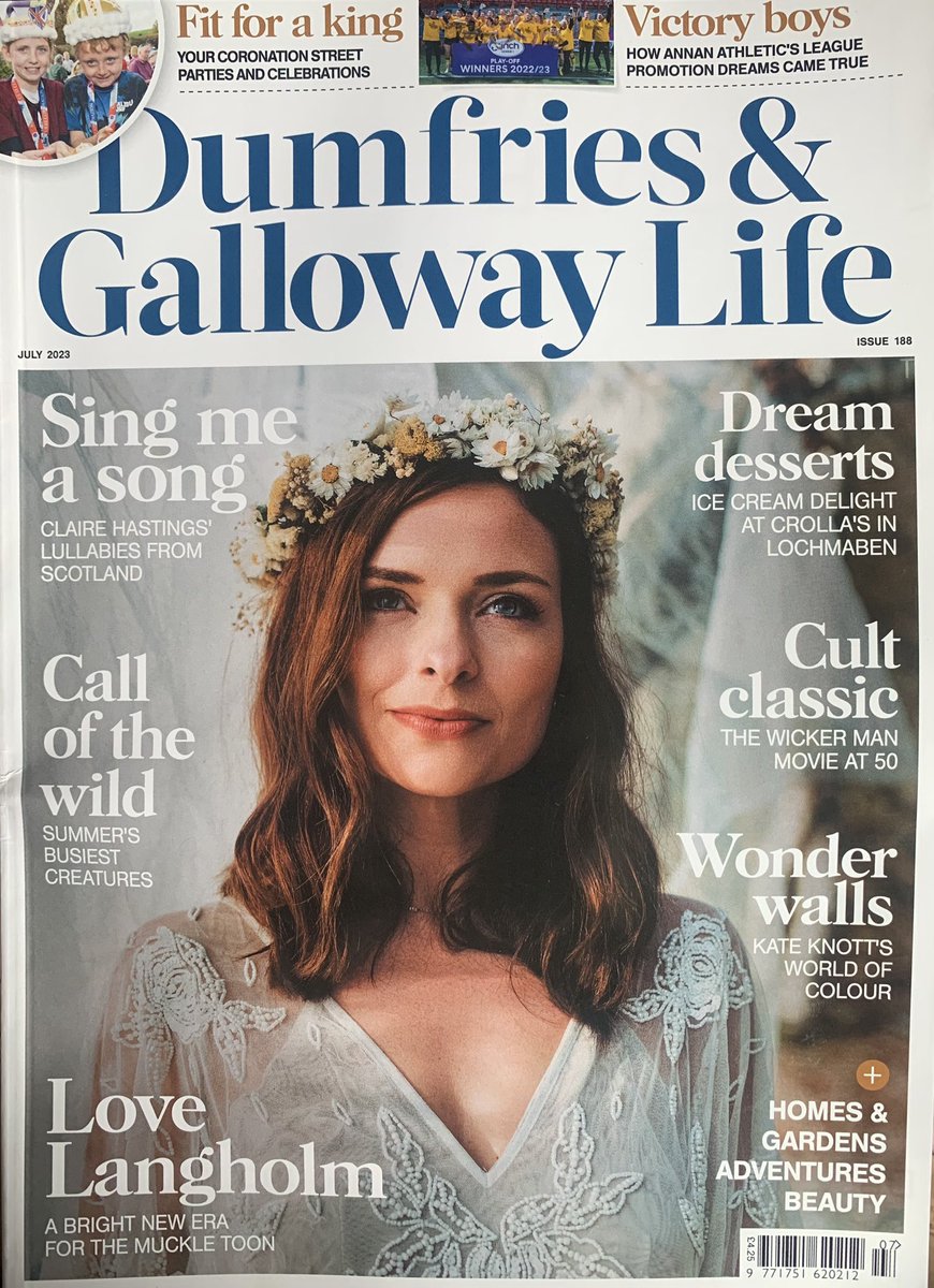 ChrisDStory's tweet photo. Really enjoyed dusting off my notebook to chat with @AnnanAthleticFC manager Peter Murphy on the club’s historic play-off success for this month’s Dumfries &amp; Galloway Life. #buyacopy to read about the town’s promotion pride (with great 📷 by @JoeSaunderPhoto)
#dglifemag #annan https://t.co/vpjgnhT9Rm
