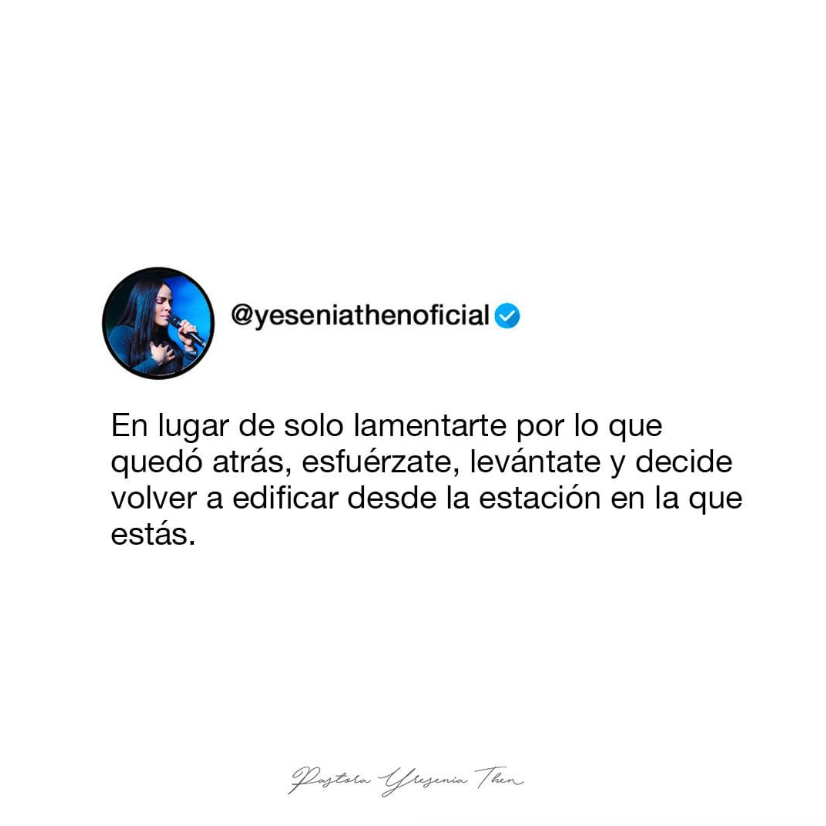 YeseniaThenOfi's tweet photo. “Mira que te mando que te esfuerces y seas valiente; no temas ni desmayes, porque Jehová tu Dios estará contigo en dondequiera que vayas.” '
Josué 1:9 (RVR 1960)
#YeseniaThen #Escritos #Jesus https://t.co/SZI8DSThVU