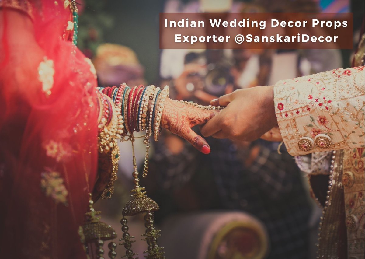 Make your #WeddingDecor pop with our
high-quality #IndianWeddingProps. We have everything
you need to transform your venue into an opulent
celebration of Indian culture.

Follow @SanskariDecor #SanskariDecor 

#TraditionalIndianWeddingDecor
#IndianExporter
#ShippingWorldwide