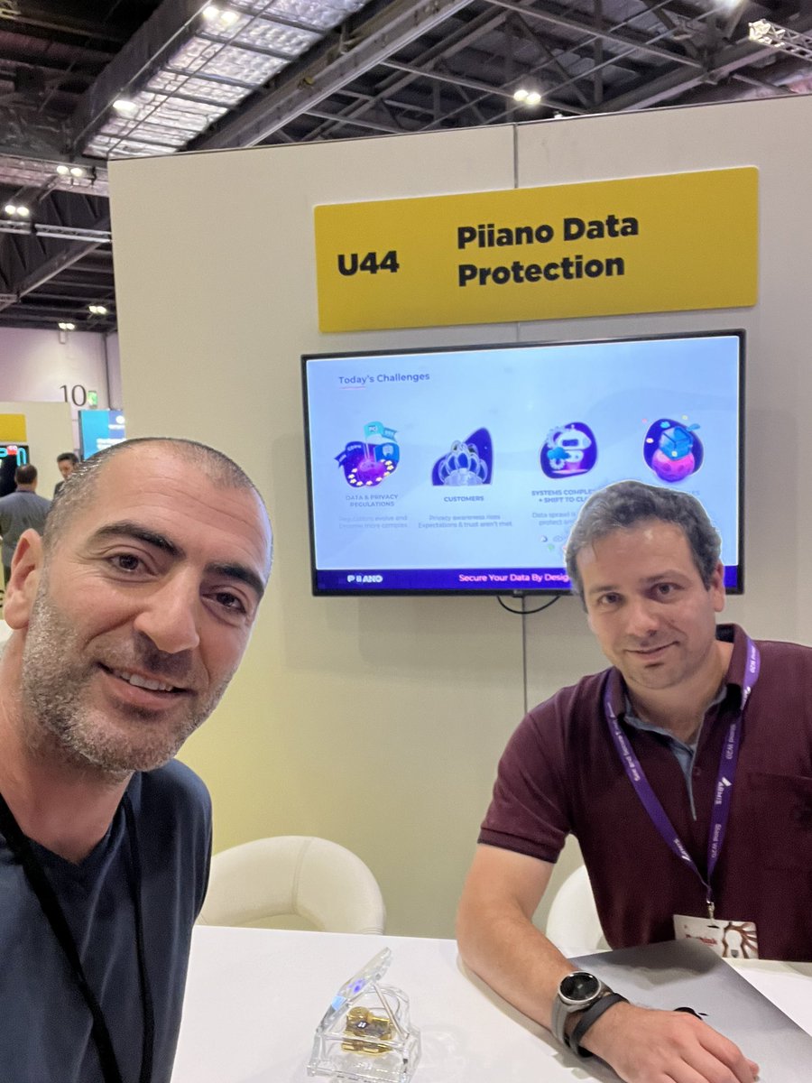 We are at #Infosecurity #Excel London. Come visit us at U44 :)
#dataprotection #developers #cloudsecurity