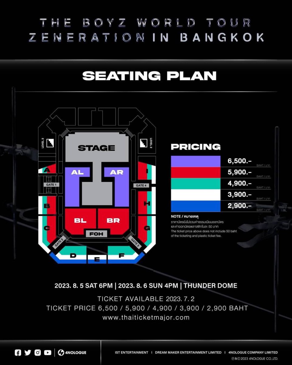 Ticketing service 

✅only 6500 / 5900 
✅full payment (23Jun.2023)
✅100% 
✅benefits 100%
✅DM for  more info.

#ZENERATIONinBKK
#THEBOYZ #ZENERATION
#รับกดบัตร #รับกดบัตรคอนเสิร์ต