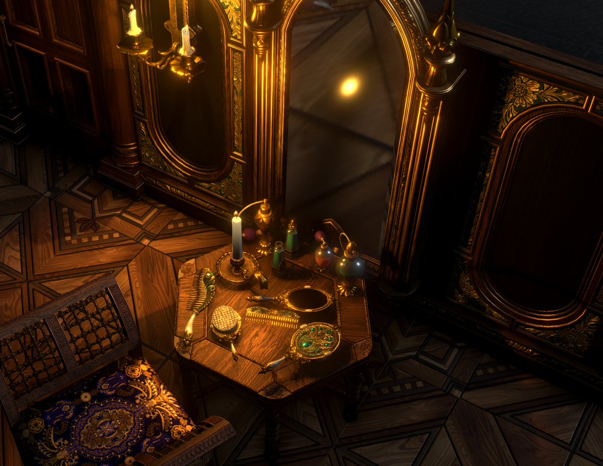 Queen Alyra's beauty lay in three items: the brush, the comb and the hairpin. Given her current age of 1734, people began to suspect these were magic...

The Treasury – Toiletry Items

@wimdehert @karelcrombecq

#indiegamedev #ttrpg
