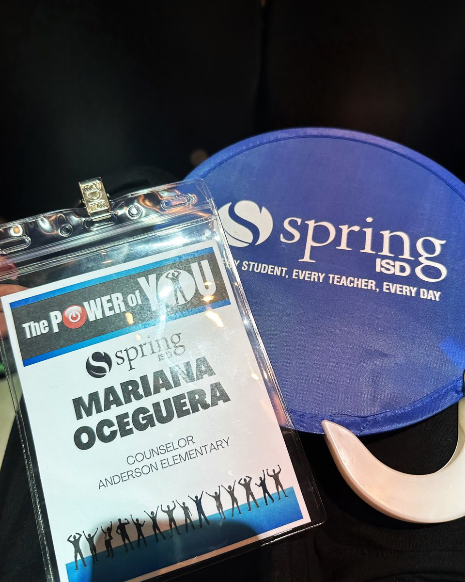 Year 17 @SpringISD, let’s go!!! #thepowerofyou #noexcuses #everychild #wearespring #wearefamily @HilarionMartin1 @DrMiguelSPerez @SpringISD_FACE @SpringISD_GCMH @AndersonGators @SpringEspanol