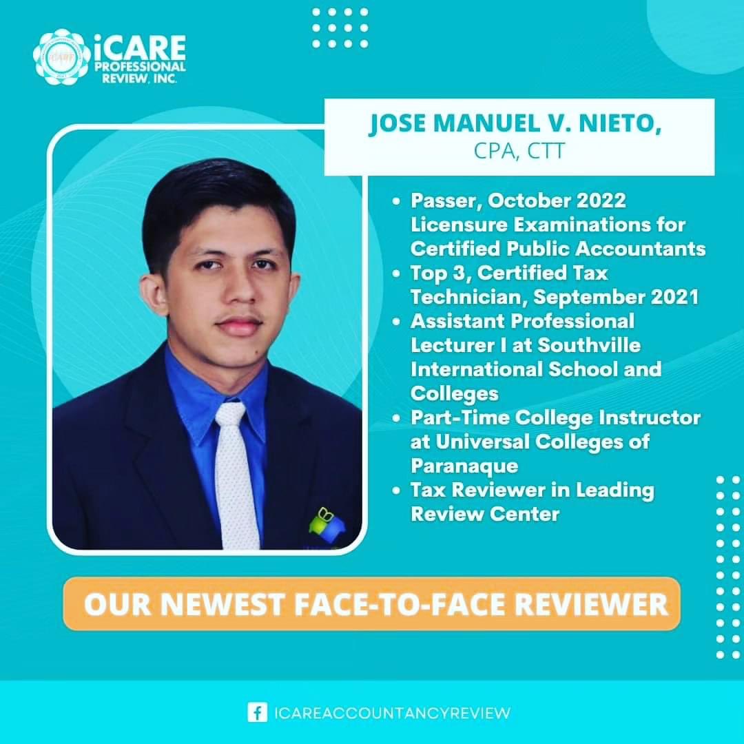 iCARE Face to Face Reviewer