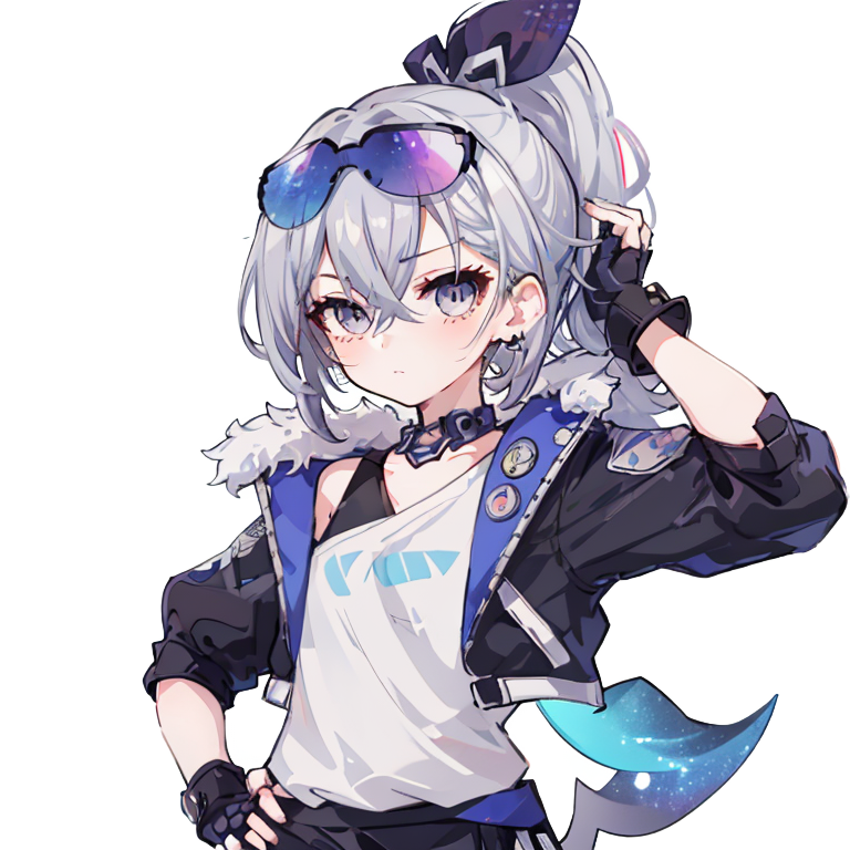 sugi_AIart's tweet photo. #銀狼  #SilverWolf  #崩壊スタートレイル #AIart #AIイラスト銀狼 https://t.co/sWx3AU4oWR