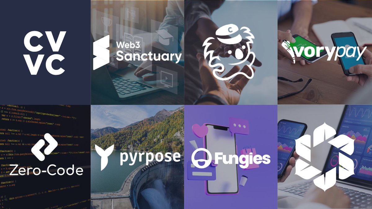 CV Labs (@cv_labs) on Twitter photo π We are proud to announce the addition of 7 new startups to our portfolio following the successful conclusion of the CV Labsβ Batch_05 Accelerator program!
We extend a warm welcome to <a href="/coalapay/">CoalaPay.org</a>, <a href="/fungies_io/">Fungies.io</a>, <a href="/LetoDev/">Leto</a>, <a href="/ivorypay/">ivorypay.io</a>, <a href="/pyrposeDAO/">pyrpose</a>, <a href="/Web3Sanctuary/">Web3Sanctuary</a>, and @Zero_code_io π We are proud to announce the addition of 7 new startups to our portfolio following the successful conclusion of the CV Labsβ Batch_05 Accelerator program!
We extend a warm welcome to <a href="/coalapay/">CoalaPay.org</a>, <a href="/fungies_io/">Fungies.io</a>, <a href="/LetoDev/">Leto</a>, <a href="/ivorypay/">ivorypay.io</a>, <a href="/pyrposeDAO/">pyrpose</a>, <a href="/Web3Sanctuary/">Web3Sanctuary</a>, and @Zero_code_io