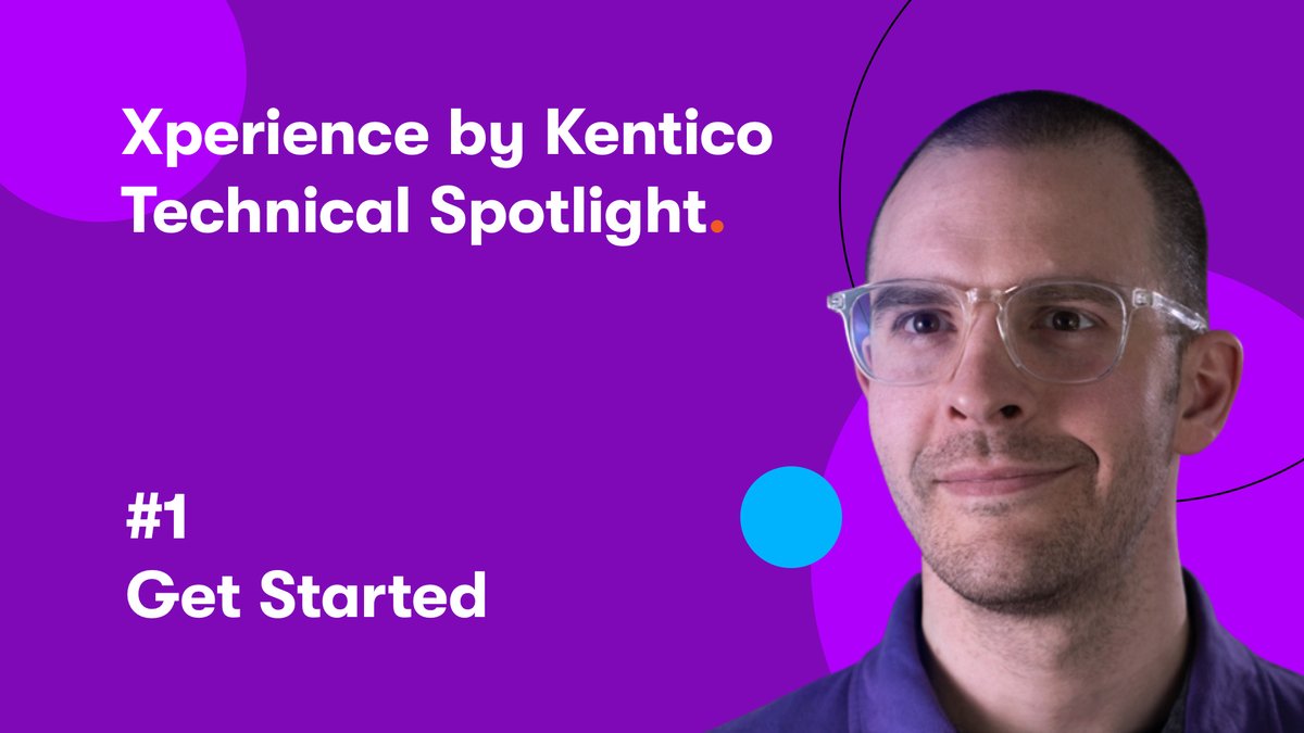 Xperience by Kentico is so fast! ⚡Watch the first episode of our Technical Spotlights where @seangwright shows how to develop DXP solutions in just a few minutes. 
👉youtu.be/lwwyFt1UEE4 👈

  #development #DXP #digitalexperiences