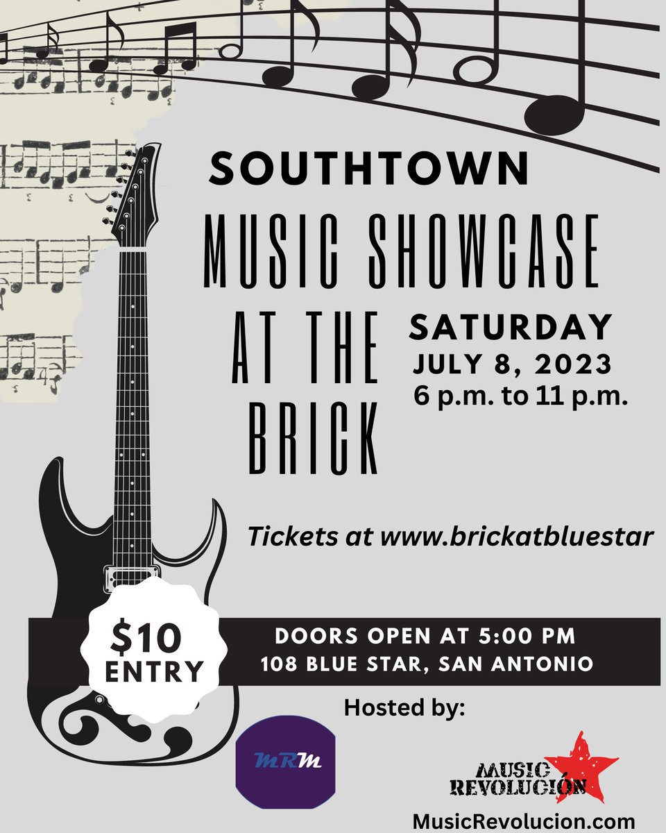 mesquitirock's tweet photo. and Music Revolucion presents Southtown Music Showcase. Line up to be released Thursday Jun 22.
#Southtown #Music #Showcase #SanAntonioTX https://t.co/r7IrnYYeAY