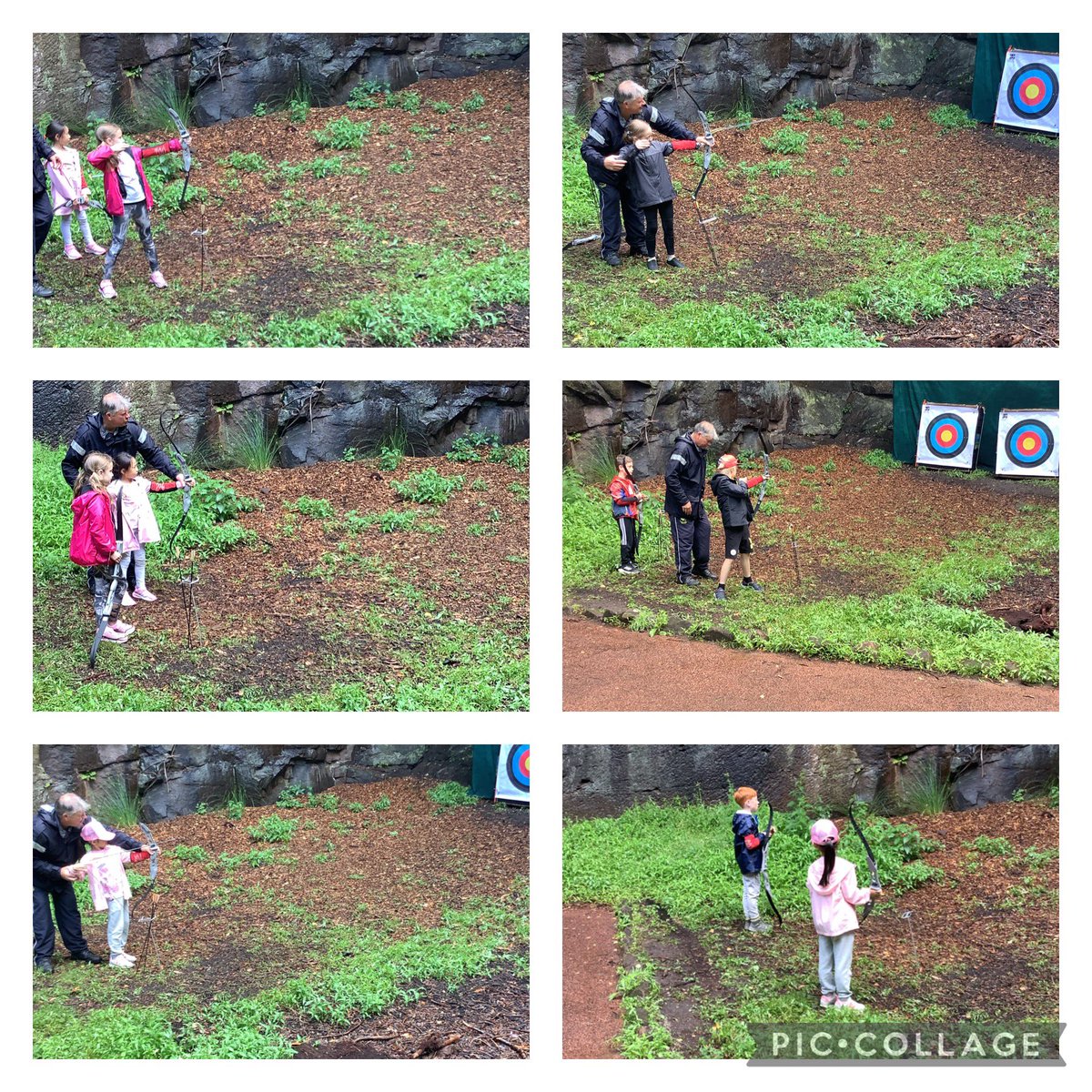StPhilipsY4B's tweet photo. We have had an amazing day on our @Vibeukoutdoors. The children have been taught how to effectively use the bow and arrow in archery. We have made fire and toasted marshmallows to make s’mores. We also got extremely wet on the lake whilst canoeing. Such a fun day! #teamstphilips https://t.co/RV8MP589VH