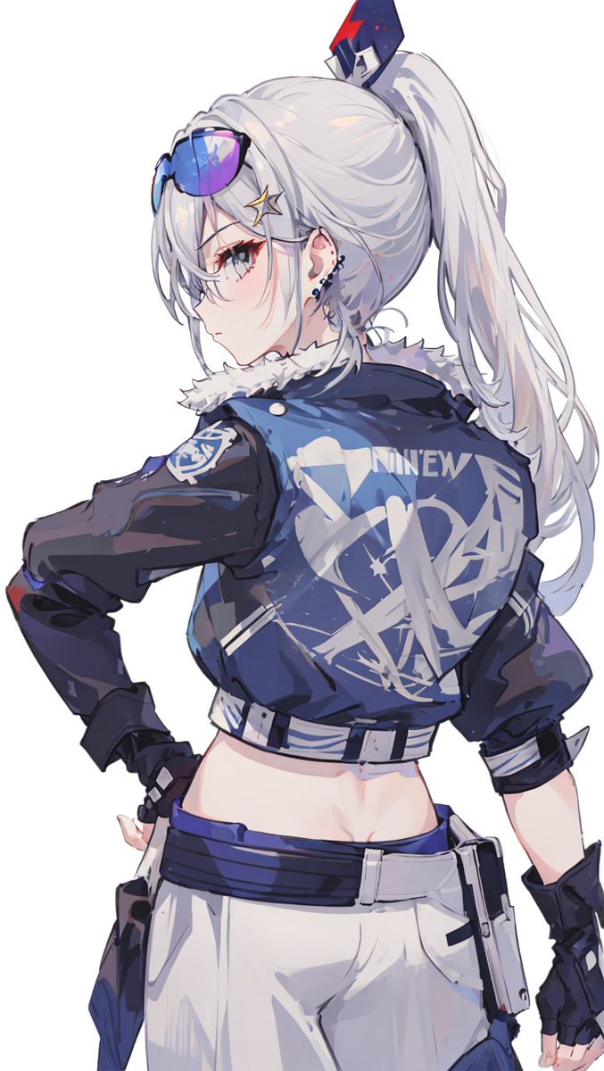 sugi_AIart's tweet photo. #銀狼 #SilverWolf #崩壊スタートレ���ル #AIart #AIイラスト銀狼 https://t.co/sSOludEZxF