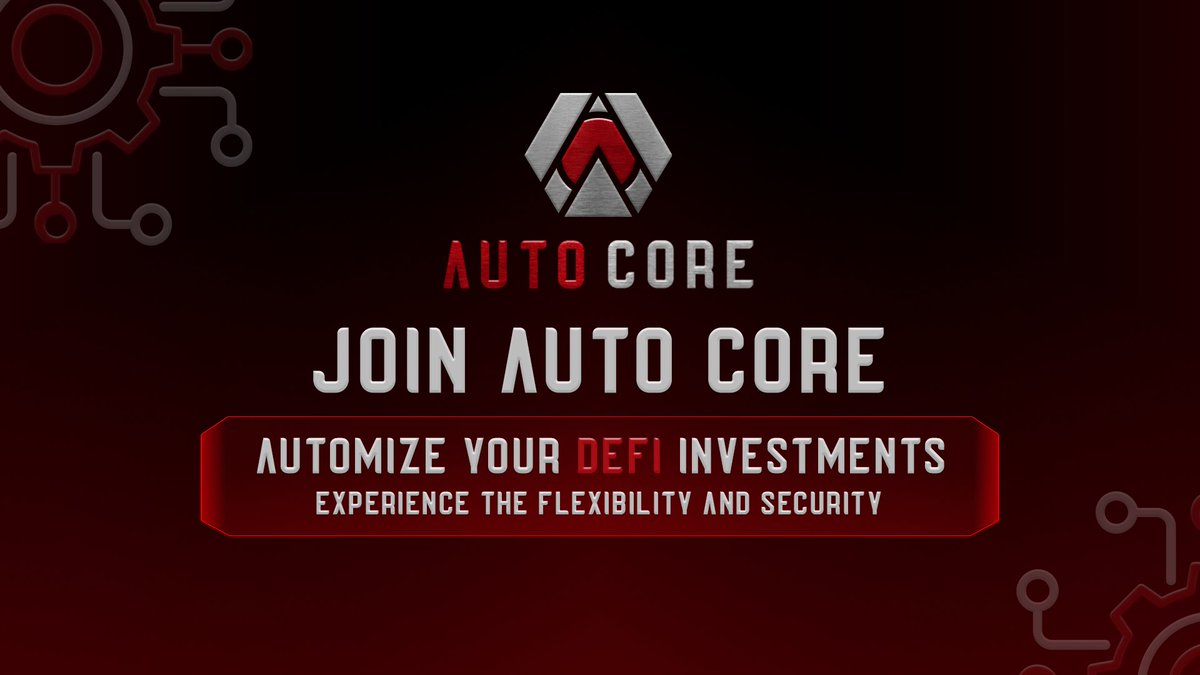 Auto Core offers a dedicated and tailored experience for Core Chain users! 💫

Join the growing family of Core Chain users on Auto Core and experience the flexibility, benefits and security of DeFi.

#AutoCore #CoreChain #Flexibility #CryptoCommunity #CORE #DeFi