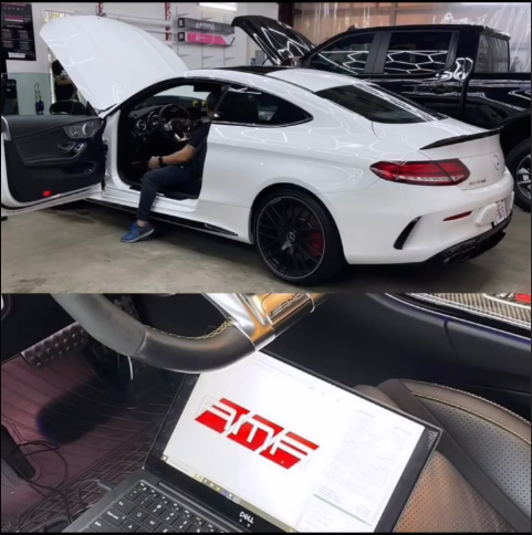 AMRPERFORMANCE's tweet photo. 2020 #MercedesAMG #C63S receiving a #AMRPerformance ECU software upgrade thanks to our versatile #COMPORTPro Tuning Suite! Power at the touch of a keystroke! Have you been tuned yet?
#BeastMode #MercedesBenz #Mercedes #AMG #tunedbyrobert https://t.co/dLKLRRDfDP