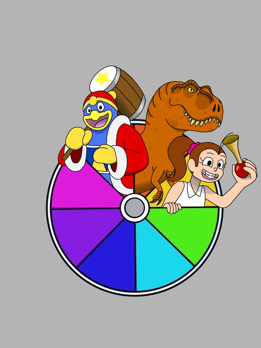 ElKomasanTroll's tweet photo. Así tiempo que no dibujaba a nadie de The Loud House #colorwheelchallenge #ReyDedede #Rexy #LuanLoud https://t.co/v6Uq8fTfUt