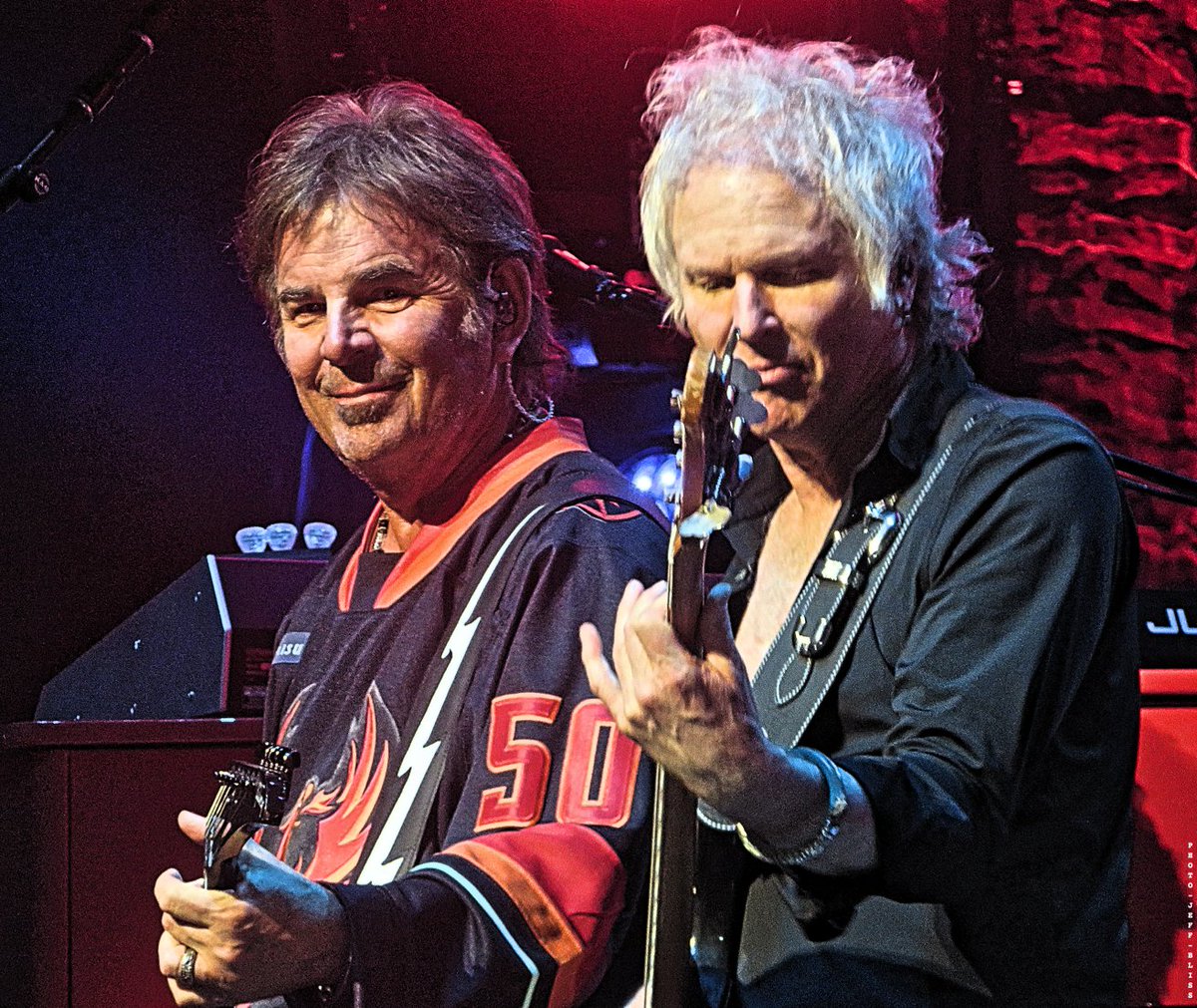Jonathan Cain (left) and Todd Jensen of Journey - Acrisure Arena; Thousand Palms, CA (4-25-23). @JourneyOfficial @TheJonathanCain #ToddJensen
Photo: Jeff Bliss 
jeffcbliss.tumblr.com