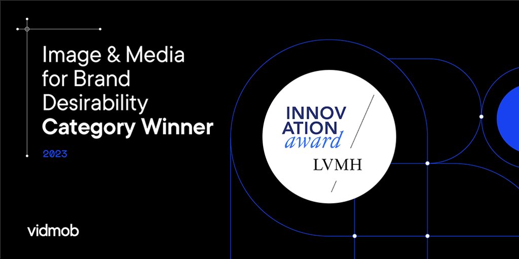 VidMob's tweet photo. 🏆 @VidMob won the 2023 @LVMH Innovation Award in the "Image and Media for Brand Desirability" category &amp; joined the LVMH accelerator program "La Maison des startups." It's an honor to be recognized by a world standard of brand excellence.
https://t.co/8ksg1Yz5qo https://t.co/5XSevuBf5K