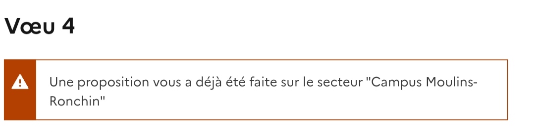 Besoin d'aide pour les logements CROUS les gars, pk j'ai ce message genre ??? Alors que j'ai reçu 0 propositions de quoi que ce soit et que du coup ça m'empêche de prendre un logement bien plus intéressant