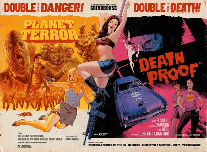 Planet Terror or Death Proof? Which is your favorite? 💀🖤🎥