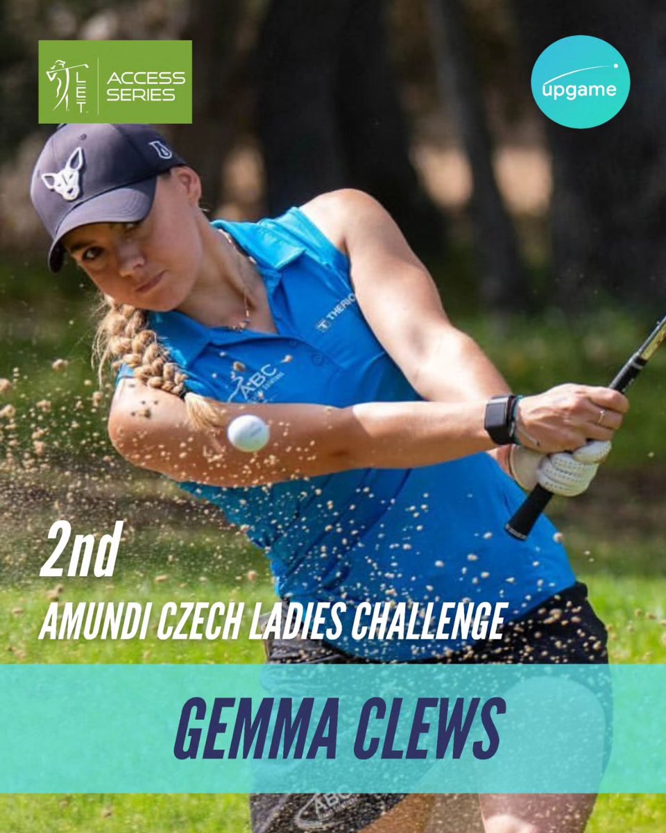 upgame_golf's tweet photo. Marta Martin @martamartingolf bags a win at the Amundi Czech Ladies Challenge with Gemma Clews @gemmaclews10 closing in at 2nd position!
#letaccess #amundiczechladieschallenge https://t.co/lB5VULTHWr