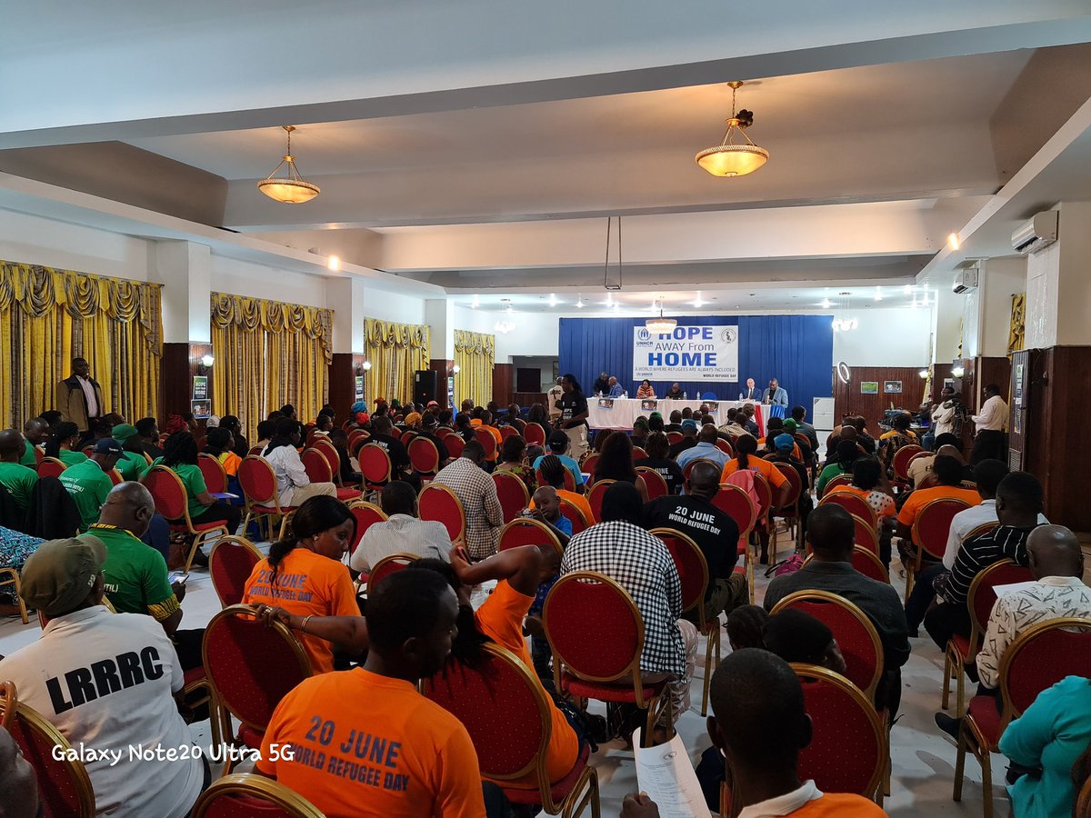 Tonyakumu's tweet photo. #worldrefugeeday2023 in Monrovia focusing on Hope away from Home. These celebrations reiterated the need for inclusion of refugees in national plans. It was also a call for international action for resources to alleviate suffering of refugees &amp; other displaced people. https://t.co/FAE7CchmC2