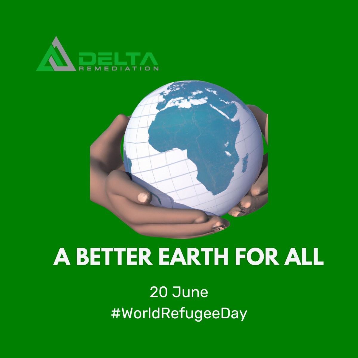 On #WorldRefugeeDay, we honor the resilient displaced. At Delta Remediation, we go beyond cleanup to create a healthier world for all. Join us, let's make no one left behind.💚

deltaremediation.com

#DeltaRemediation #OurWorldOurResponsibility