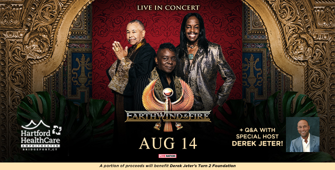 WICC (@thevoiceofct) on Twitter photo JUST ANNOUNCED -- Earth, Wind & Fire comes to <a href="/hhcamphitheater/">Hartford HealthCare Amphitheater</a> on August 14th. Also featuring a special Q&A with baseball star Derek Jeter.
Tickets go on sale Friday at 10 am through Live Nation.
Go to our Contest Page and enter to win tickets: bit.ly/2SpT8Ry JUST ANNOUNCED -- Earth, Wind & Fire comes to <a href="/hhcamphitheater/">Hartford HealthCare Amphitheater</a> on August 14th. Also featuring a special Q&A with baseball star Derek Jeter.
Tickets go on sale Friday at 10 am through Live Nation.
Go to our Contest Page and enter to win tickets: bit.ly/2SpT8Ry